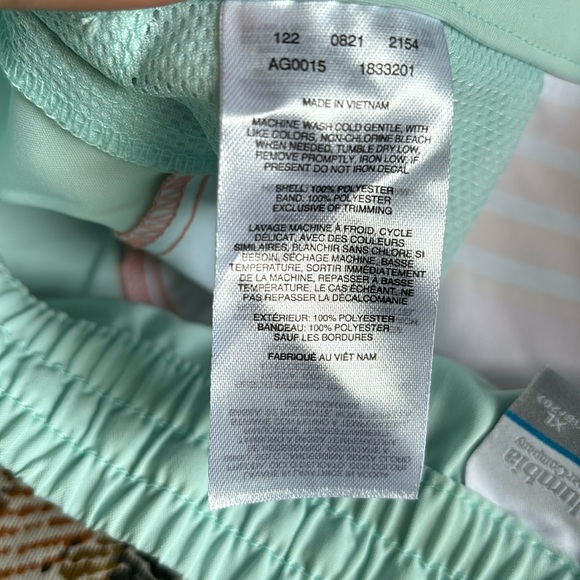 NWT Columbia Omni-Shade Youth Striped Board Shorts XL (18-20) Omni-Wick 50 UPF - Picture 16 of 16